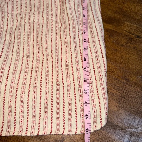 Vintage LL Bean 100% Cotton Flannel Pintuck Nightgown - Picture 5 of 5